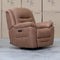 The Airlie Electric Swivel Glider Recliner - Tan available to purchase from Warehouse Furniture Clearance at our next sale event.