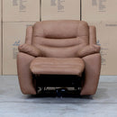 The Airlie Single Electric Recliner - Tan available to purchase from Warehouse Furniture Clearance at our next sale event.