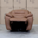 The Airlie Single Electric Recliner - Tan available to purchase from Warehouse Furniture Clearance at our next sale event.