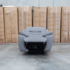 The Airlie Electric Swivel Glider Recliner - Ash available to purchase from Warehouse Furniture Clearance at our next sale event.