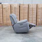 The Airlie Electric Swivel Glider Recliner - Ash available to purchase from Warehouse Furniture Clearance at our next sale event.