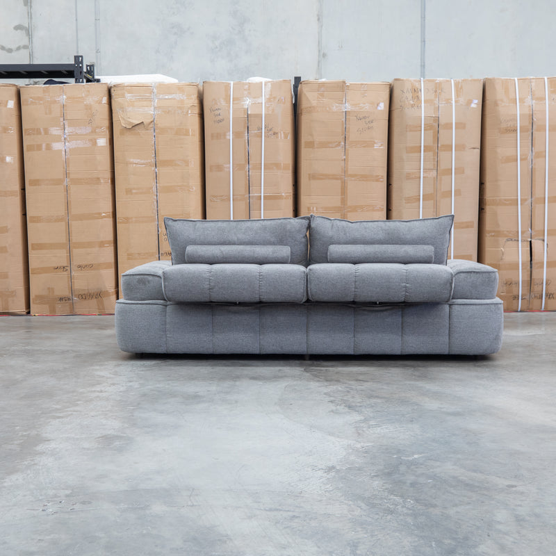 Akiro 2.5 Seat Sofa with Adjustable Backs  - Wild Dove