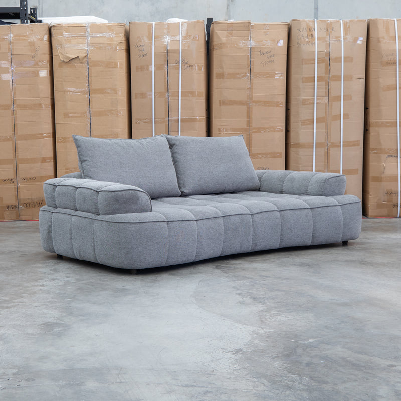 Akiro 2.5 Seat Sofa with Adjustable Backs  - Wild Dove