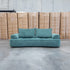 Akiro 2.5 Seat Sofa with Adjustable Backs  - Kelp Green