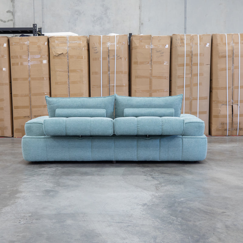 Akiro 2.5 Seat Sofa with Adjustable Backs  - Green