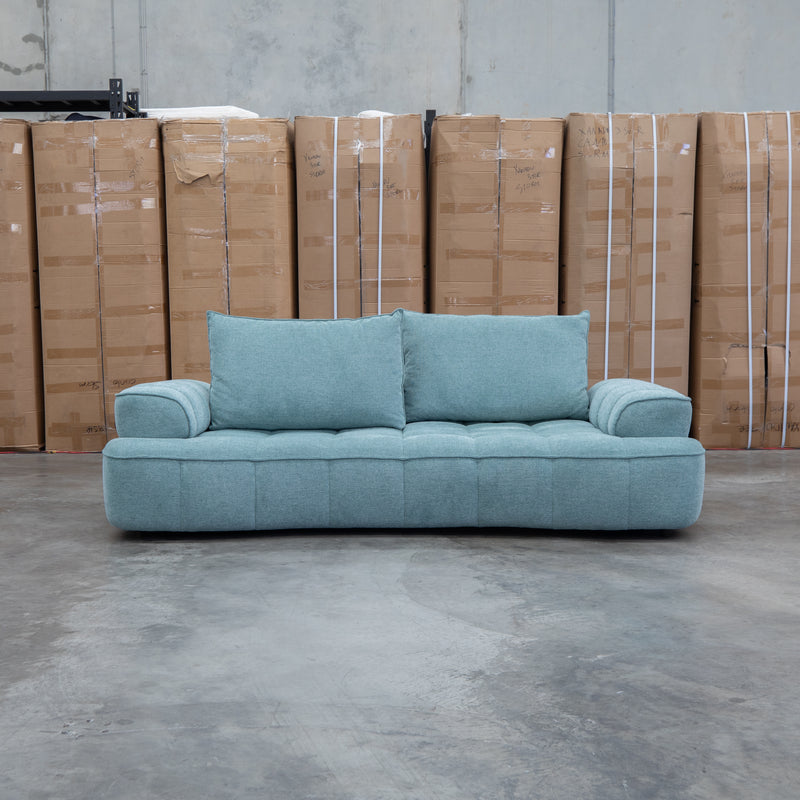 Akiro 2.5 Seat Sofa with Adjustable Backs  - Green