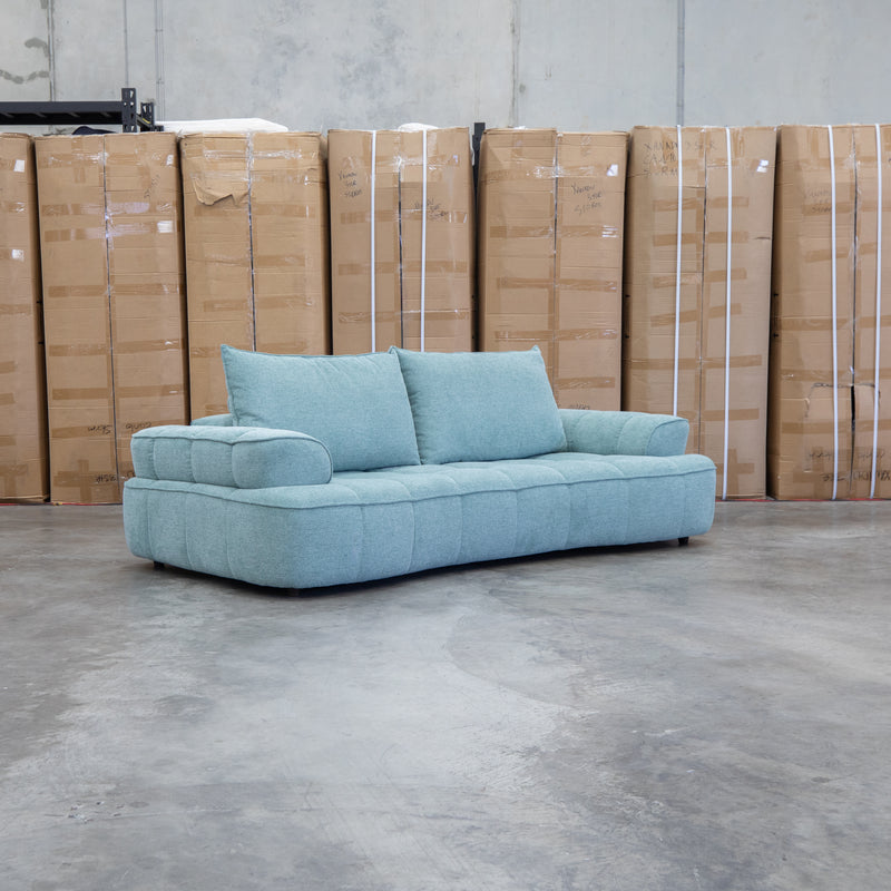 Akiro 2.5 Seat Sofa with Adjustable Backs  - Green