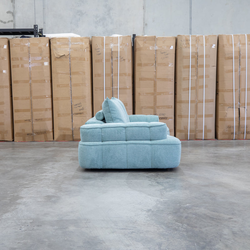 Akiro 2.5 Seat Sofa with Adjustable Backs  - Green