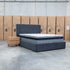 The Albany King Fabric Bed Extended Headboard - Charcoal
