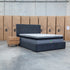 The Albany King Fabric Bed Extended Headboard - Charcoal