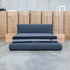 The Alina King Upholstered Bed - Charcoal