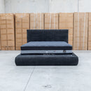 The Alina Queen Upholstered Bed - Black available to purchase from Warehouse Furniture Clearance at our next sale event.