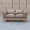 The Alpine Two Seat Leather Sofa - Camel available to purchase from Warehouse Furniture Clearance at our next sale event.
