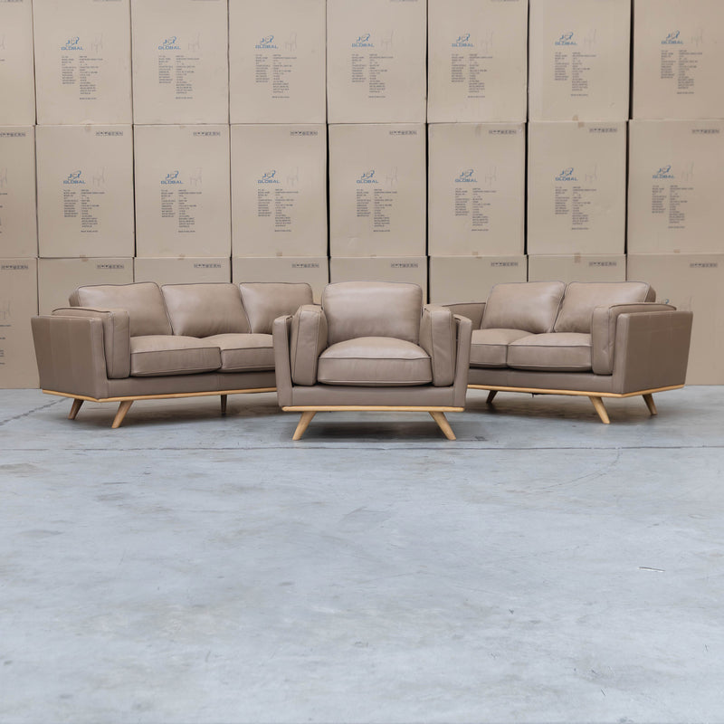 The Alpine Two Seat Leather Sofa - Camel available to purchase from Warehouse Furniture Clearance at our next sale event.