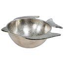 The Alumin Fish Bowl lge - Raw Nickel Finish - HN9629 - Available In-Store Only available to purchase from Warehouse Furniture Clearance at our next sale event.