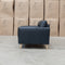 The Alyssa Two Seat Leather Sofa - Black available to purchase from Warehouse Furniture Clearance at our next sale event.