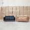 The Alyssa Three Seat Leather Sofa - Tan available to purchase from Warehouse Furniture Clearance at our next sale event.