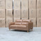 The Alyssa Two Seat Leather Sofa - Tan available to purchase from Warehouse Furniture Clearance at our next sale event.
