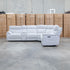 Ambrose Modular Corner Lounge with Dual Electric Recliners - Cloud
