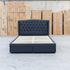 The Amelia Double Fabric Storage Bed - Charcoal