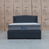 The Amelia Double Fabric Storage Bed - Charcoal