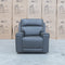 The Anchorage Triple Motor Electric Single Recliner - Storm Leather available to purchase from Warehouse Furniture Clearance at our next sale event.