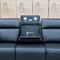 The Anchorage Three Seat Triple Motor Electric Recliner Lounge - Black Leather available to purchase from Warehouse Furniture Clearance at our next sale event.