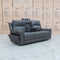 The Anchorage Three Seat Triple Motor Electric Recliner Lounge - Storm Leather available to purchase from Warehouse Furniture Clearance at our next sale event.