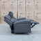 The Anchorage Three Seater Triple Motor Electric Recliner Lounge - Storm Leather available to purchase from Warehouse Furniture Clearance at our next sale event.