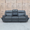 The Anchorage Three Seat Triple Motor Electric Recliner Lounge - Storm Leather available to purchase from Warehouse Furniture Clearance at our next sale event.
