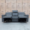 The Anchorage Three Seat Triple Motor Electric Recliner Lounge - Storm Leather available to purchase from Warehouse Furniture Clearance at our next sale event.