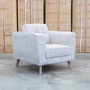 Angelina Single Armchair - Sandstone
