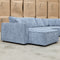 The Apartment Corner Dual Chaise Lounge - Frost available to purchase from Warehouse Furniture Clearance at our next sale event.