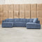 The Apartment Corner Dual Chaise Lounge - Licorice available to purchase from Warehouse Furniture Clearance at our next sale event.