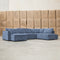 The Apartment Corner Dual Chaise Lounge - Licorice available to purchase from Warehouse Furniture Clearance at our next sale event.
