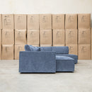 The Apartment Corner Dual Chaise Lounge - Licorice available to purchase from Warehouse Furniture Clearance at our next sale event.