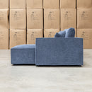 The Apartment Three Seat Chaise Lounge - Licorice available to purchase from Warehouse Furniture Clearance at our next sale event.