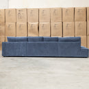 The Apartment Three Seat Chaise Lounge - Licorice available to purchase from Warehouse Furniture Clearance at our next sale event.