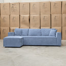 The Apartment Three Seat Reversible Chaise Lounge - Frost available to purchase from Warehouse Furniture Clearance at our next sale event.