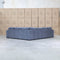 Ashton Modular Corner Chaise Lounge with Sofa Bed - Licorice