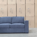Ashton Modular Corner Chaise Lounge with Sofa Bed - Licorice