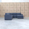 Ashton Modular Corner Chaise Lounge with Sofa Bed - Licorice