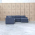 The Ashton Modular Corner Chaise Lounge with Sofa Bed - Licorice