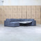 Ashton Modular Corner Chaise Lounge with Sofa Bed - Licorice