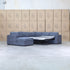 The Ashton Modular Corner Chaise Lounge with Sofa Bed - Licorice