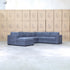 The Ashton Modular Corner Chaise Lounge with Sofa Bed - Licorice