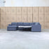 The Ashton Modular Corner Chaise Lounge with Sofa Bed - Licorice