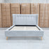 The Aspen Queen Upholstered Bed - Light Grey