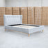 The Aspen Queen Upholstered Bed - Light Grey