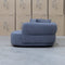 The Aspen Curved RHF Chaise Lounge - Charcoal available to purchase from Warehouse Furniture Clearance at our next sale event.